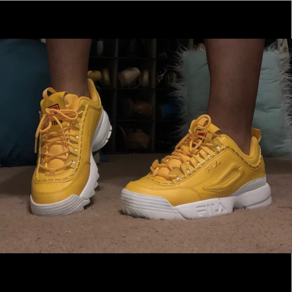 Fila Disruptor ll Yellow